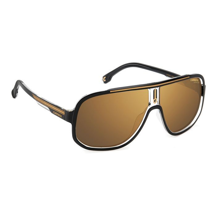 Óculos de Sol CARRERA CARRERA 1058/S 63/11/135 2M2 PRETO DOURADO ARMAÇÃO EM POLIAMIDA MASCULINO CARRERA CARRERA 1058/S PRETO