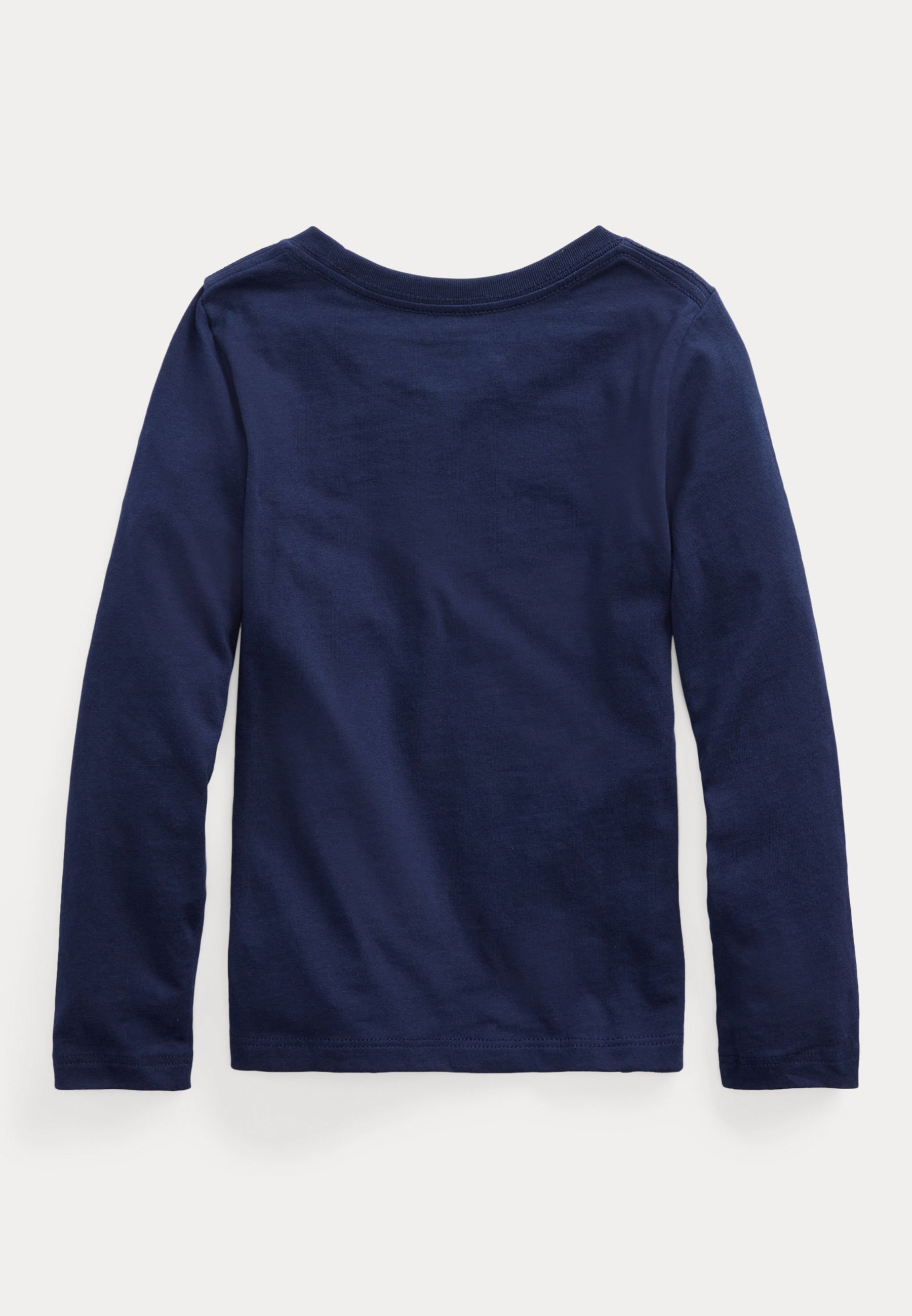 Koszulka Polo Ralph Lauren z bawełny - Bluzka z długim rękawem - Newport Navy