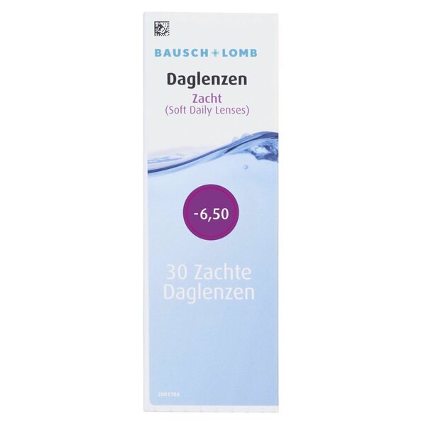 Bausch + Lomb -6.50 meke dnevne kontaktne leće<br>Medicinski proizvod - 30 komada