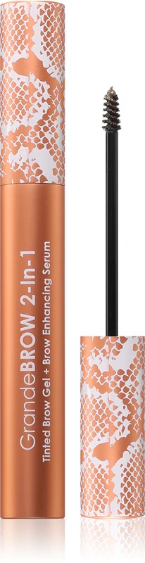 Grande Cosmetics GrandeBrow antakių dažymo gelis su serumu