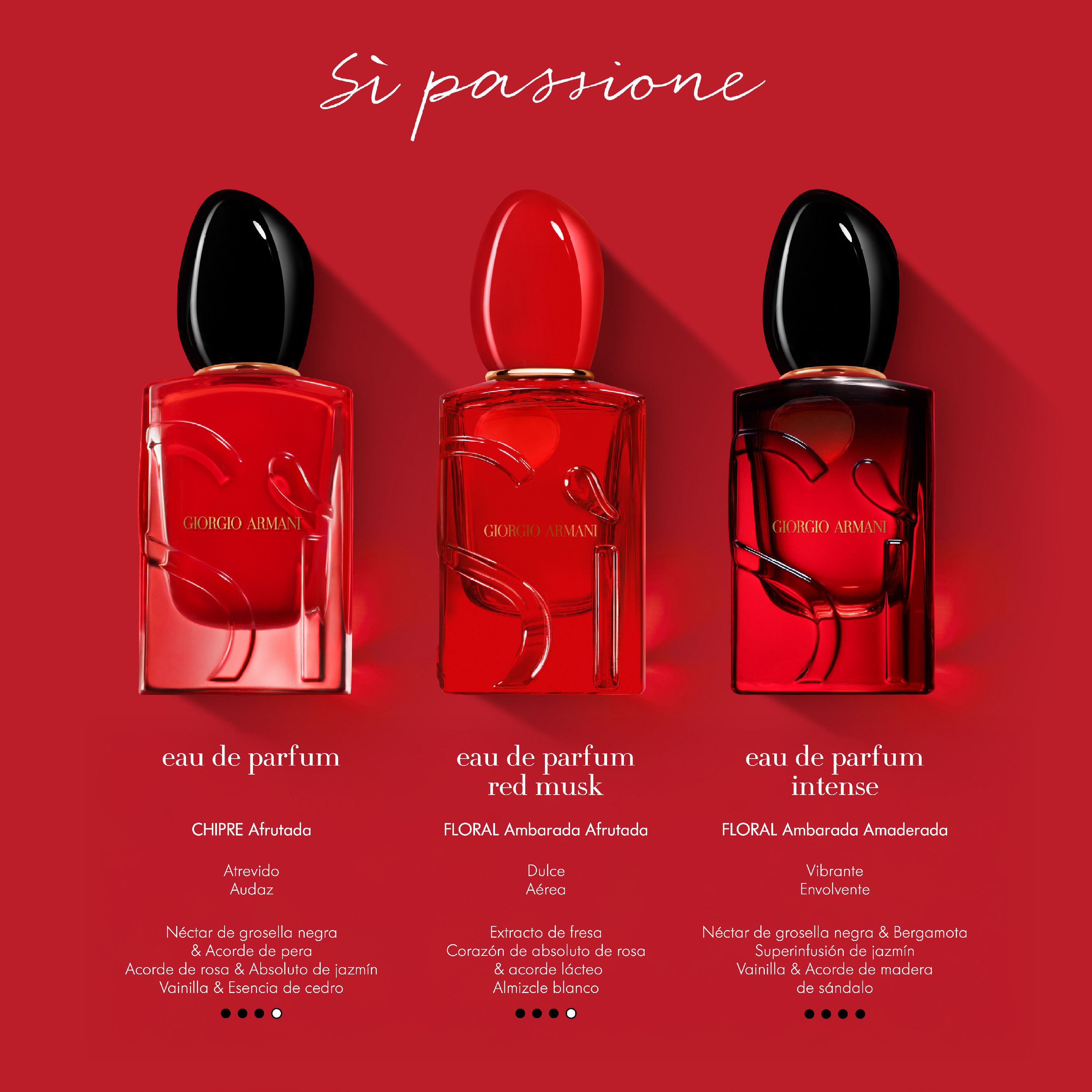 Parfum Sì Passione Red Musk pre ženy Dámske parfumy
