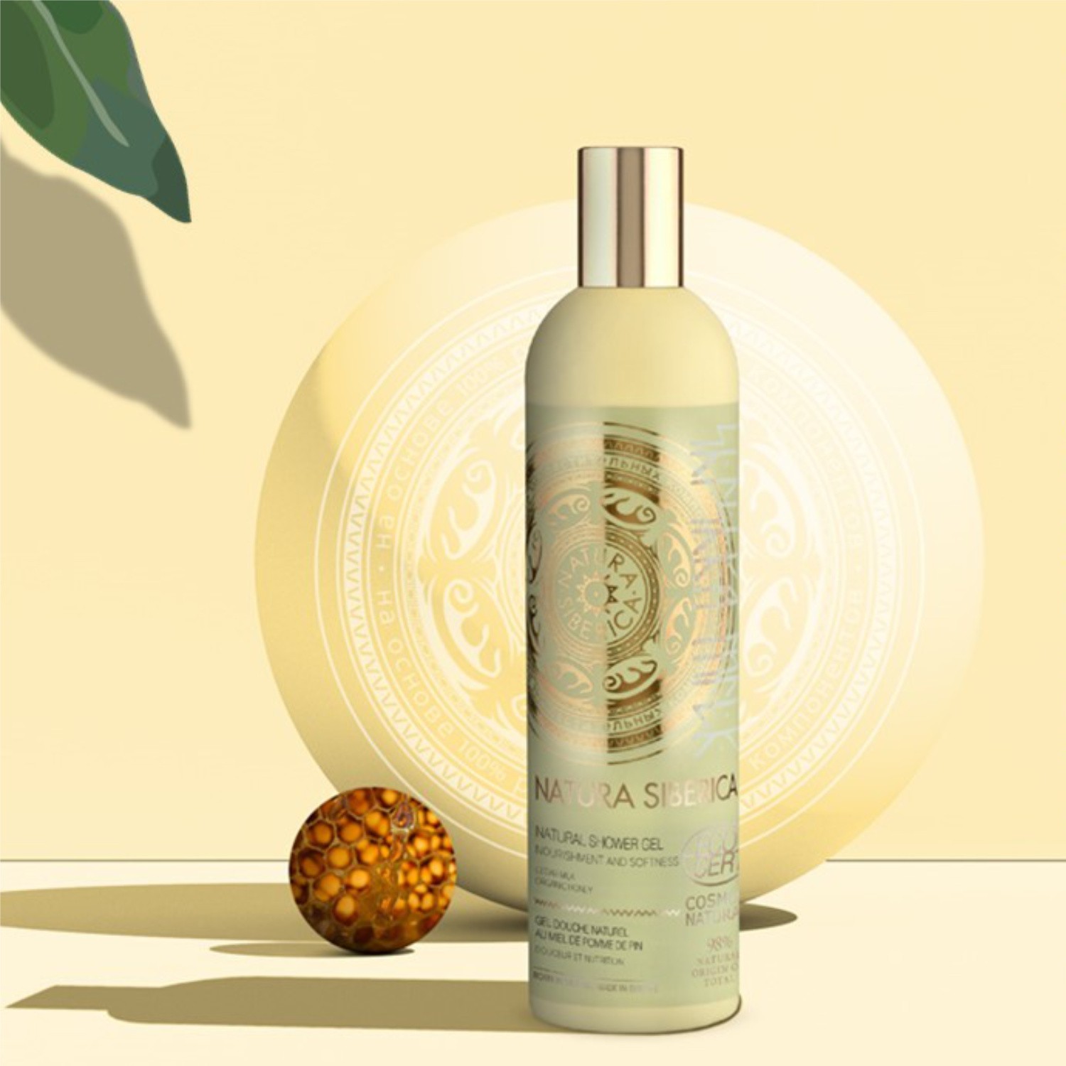 Natura Siberica Gel Douche Douceur Miel