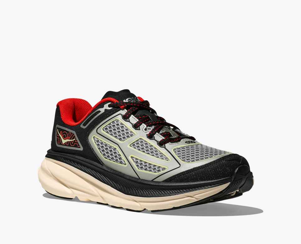 HOKA Clifton One9 Habanero / Schwarz
