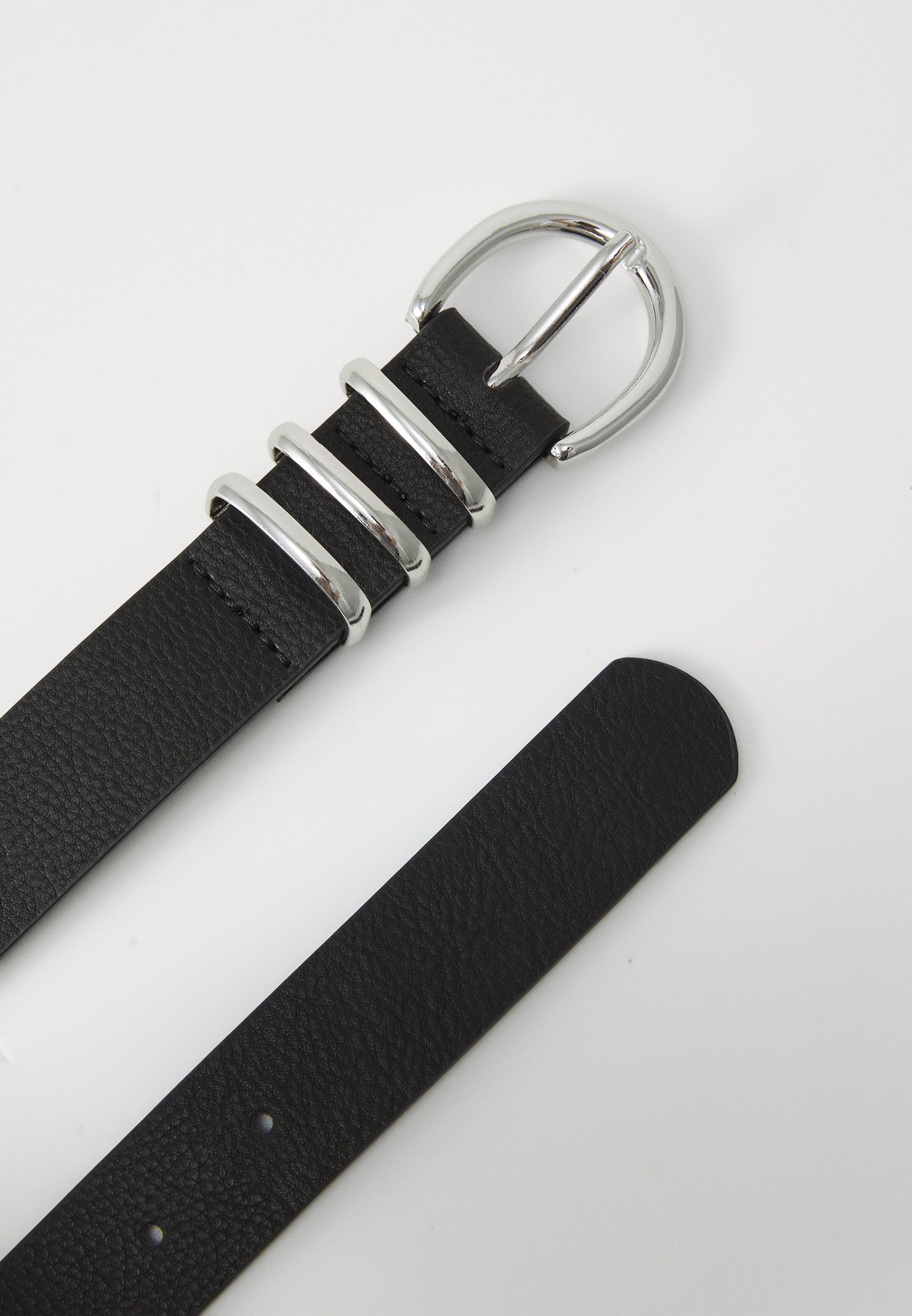 Vero Moda VMSVEA gecoate riem NOOS - Riem - zwarte details/zilverkleurig
