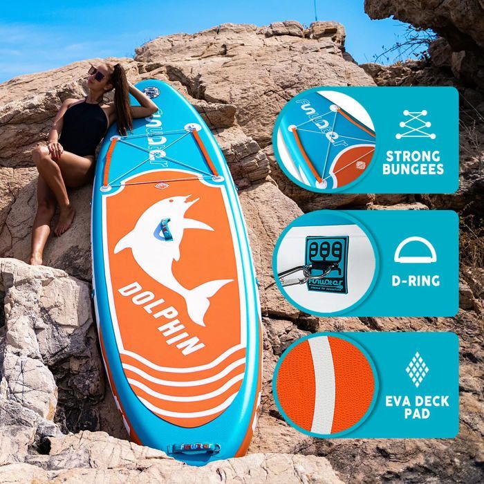 Tavola da paddle gonfiabile ultraleggera Funwater SUPFW08C 