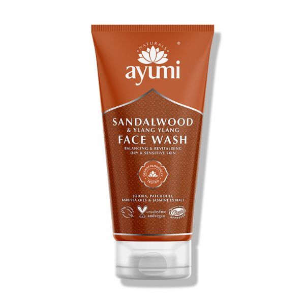 Ayumi Naturals Jabón facial de ylang ylang y sándalo 150 ml