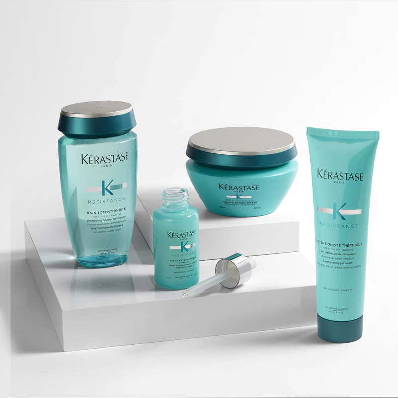 Condicionador Kérastase Résistance Fondant Extentioniste para crescimento e fortalecimento dos folículos capilares.
