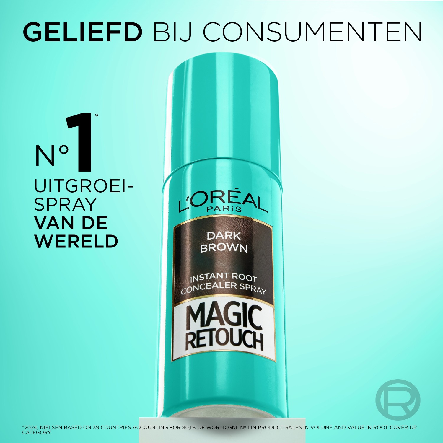 L'Oréal Paris Magic Retouch hårfarge – hårspray for å berøre hårrøttene – 75 ml