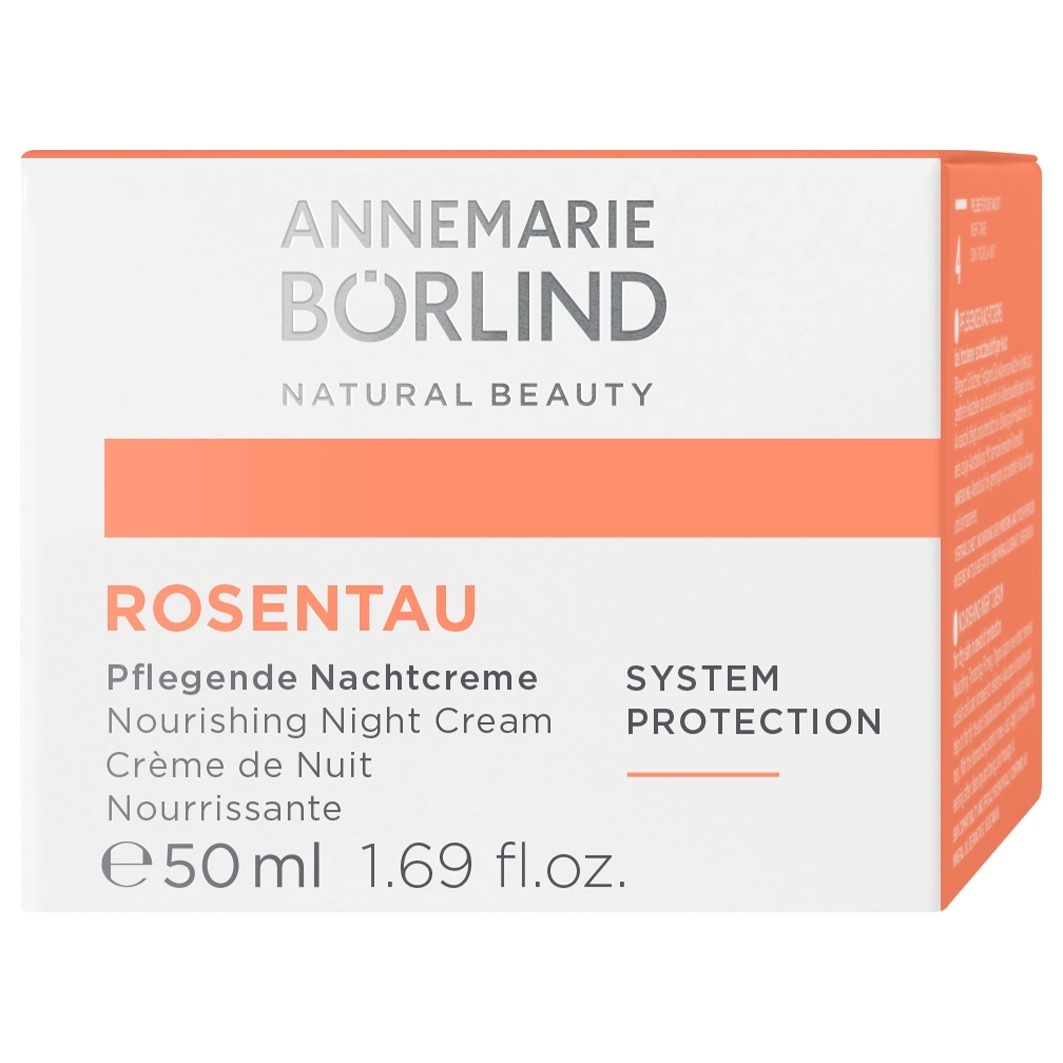 ANNEMARIE BÖRLIND Noćna krema ROSENTAU Noćna krema s mirisom ruže - 50 ml