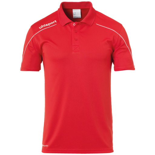  Polo Stream 22 rouge Uhlsport