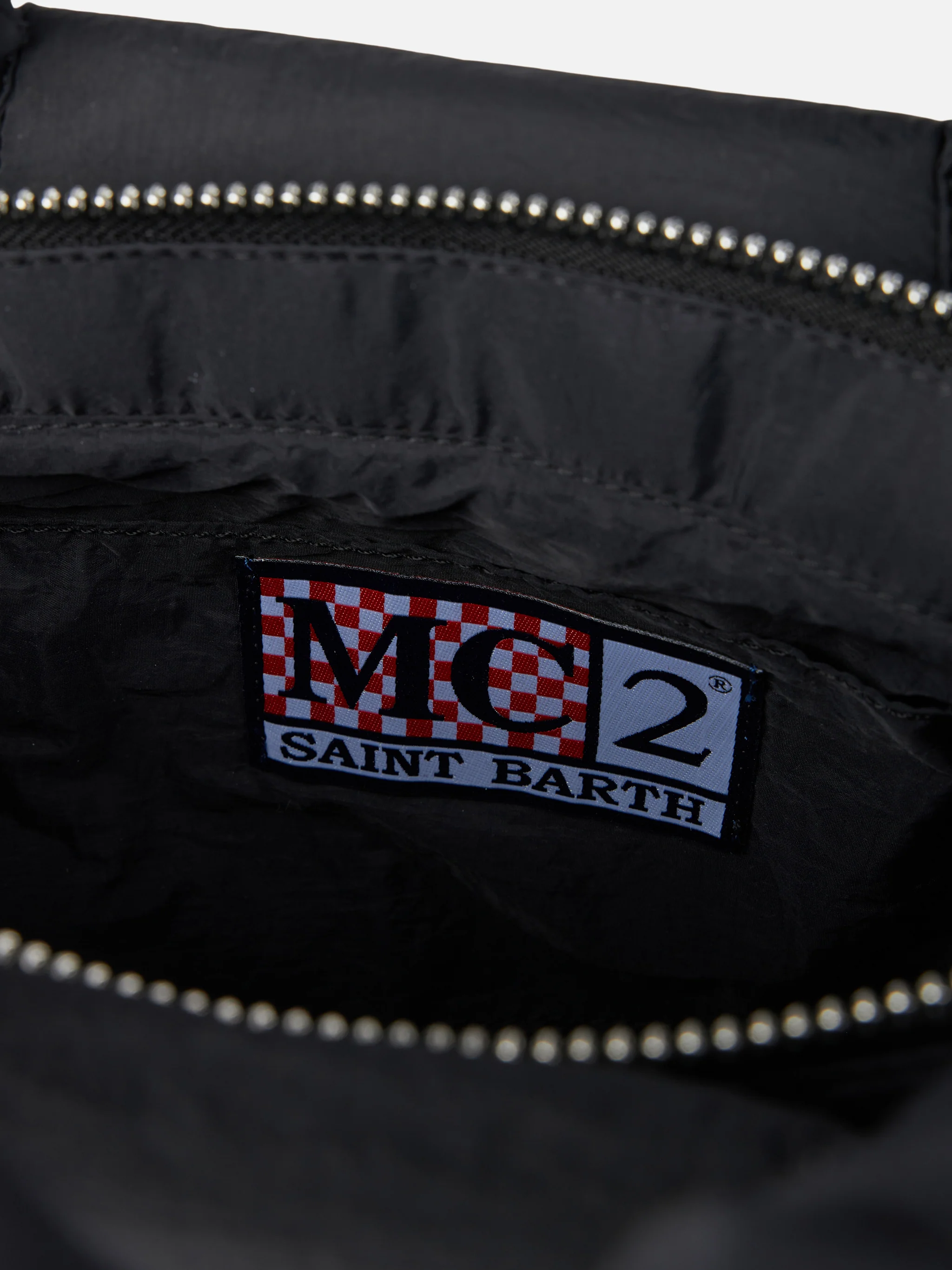 Colette Puffer zwarte handtas met schouderband