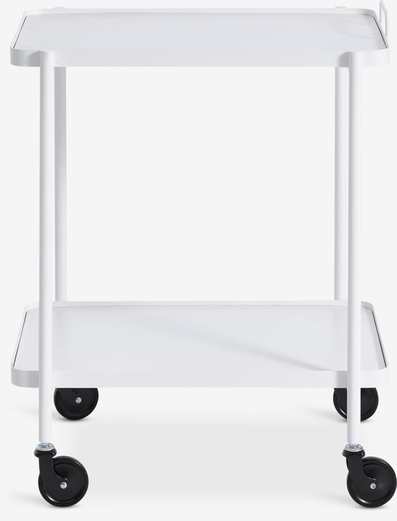 ГАНГСТЕД ГАНГСТЕД сто на точковима, 2 полице, бели