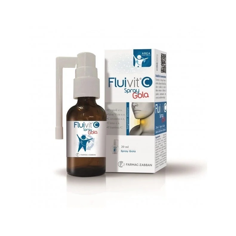 MED'S Fluivit C keelspray 20 ml voor een gezonde neus en keel.