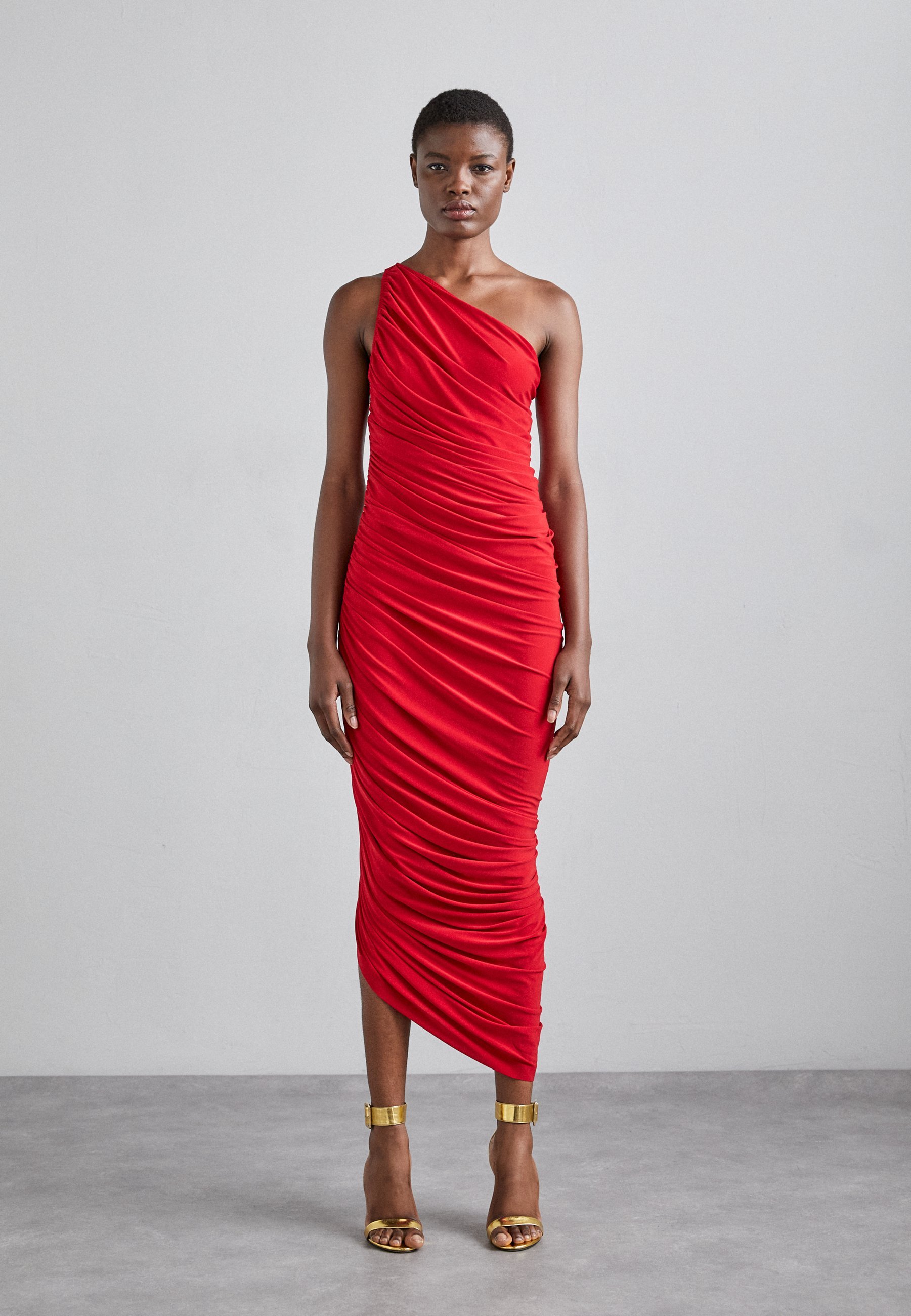 Norma Kamali DIANA JURK - Cocktailjurk / Feestjurk - rood