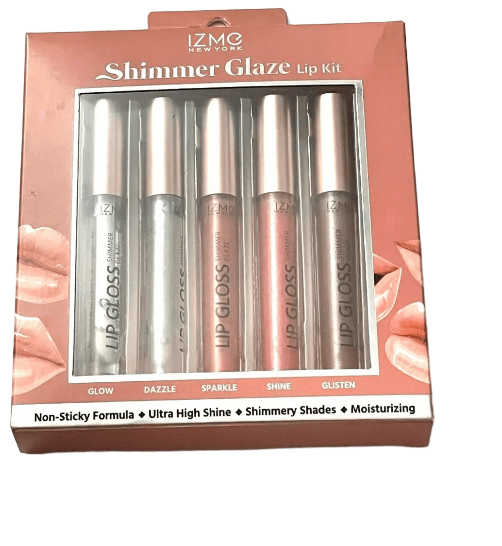 Set sjajila za usne Shimmer Glaze Sjajila za usne i sjajila za usne