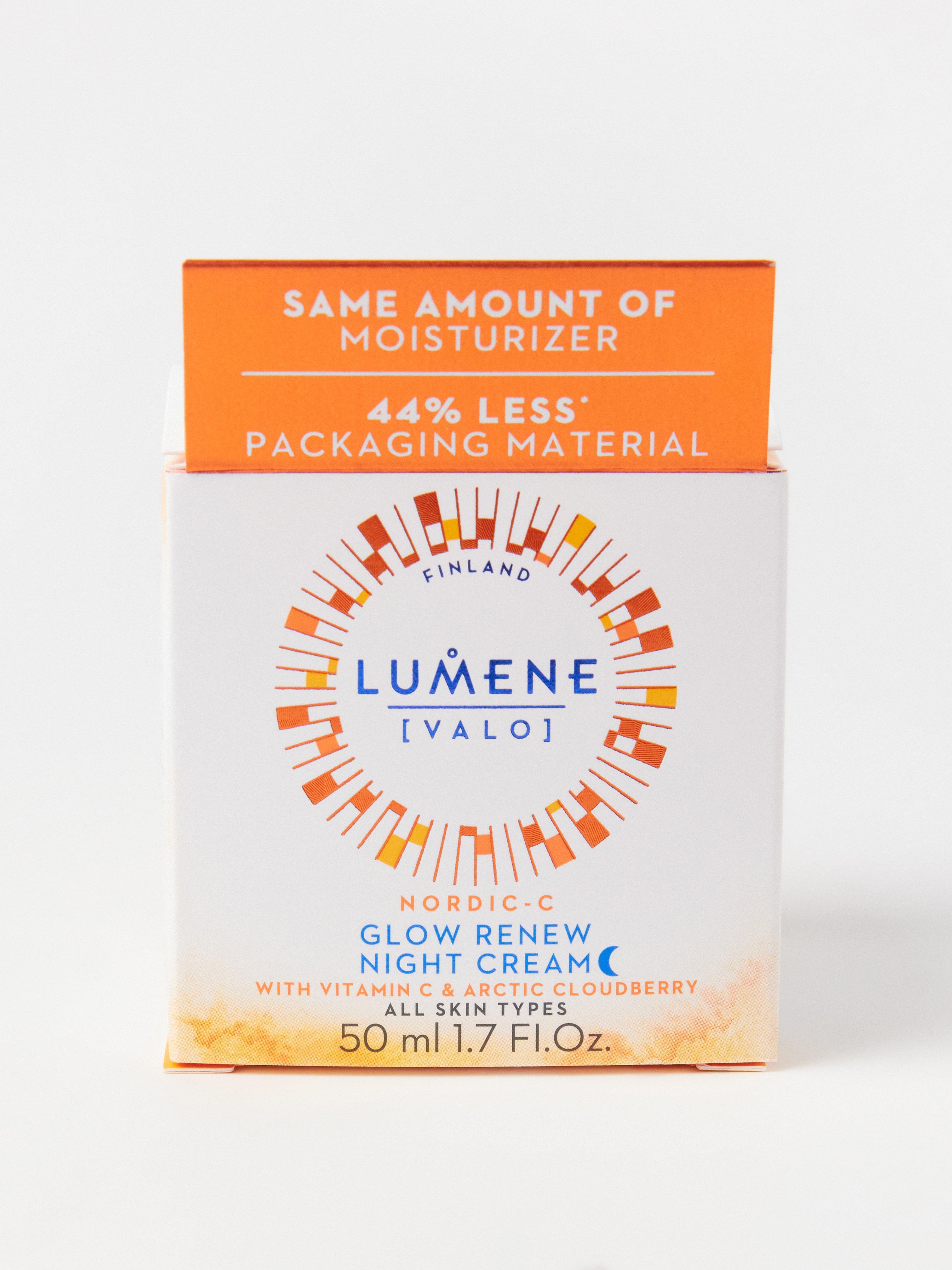 Cremă de noapte Lumene Nordic-C Glow Renew fără colorant