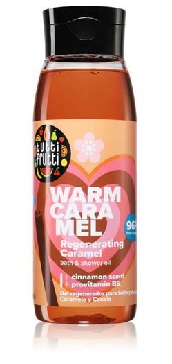 Tutti Frutti Warm Caramel dušas želeja vannas želejas un ziepes