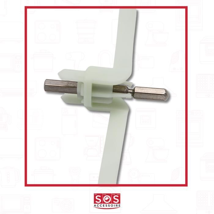 Albero di trasmissione a elica - BOSCH - Compatibile con robot da cucina - Bianco - Unisex - Accessorio