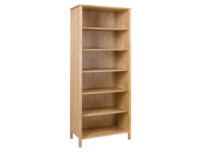 Regał Prestige 78 cm z 5 półkami dąb