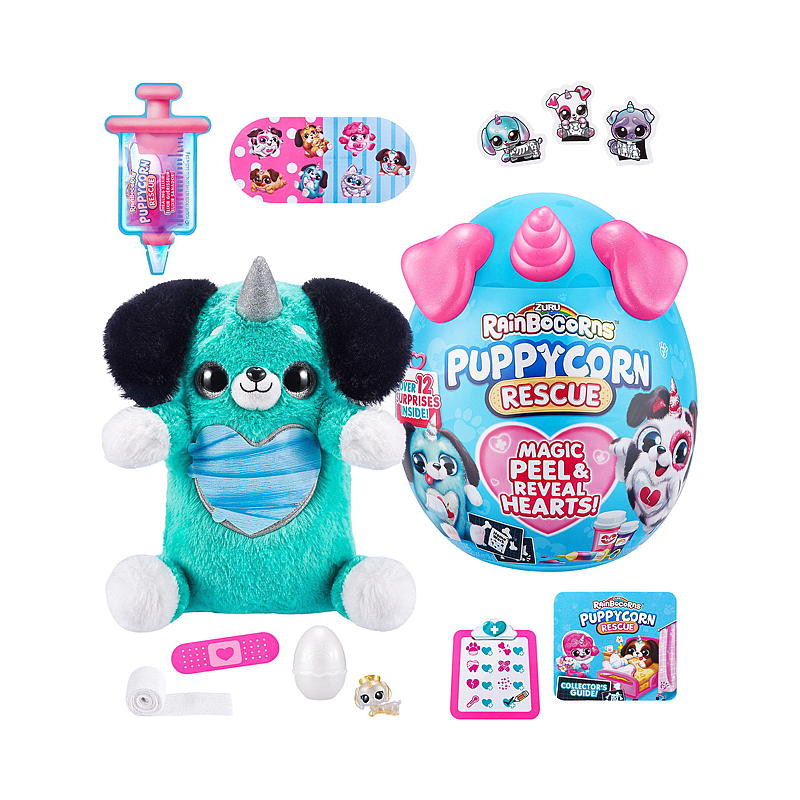 Rainbocorn Rainbocorns Puppycorn Lentejuelas Sorpresa S5