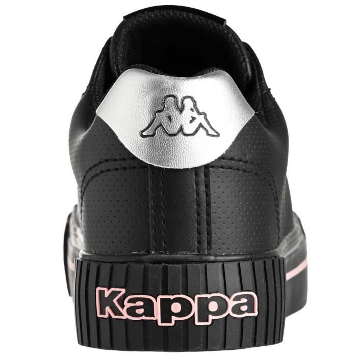 Chaussures enfant - KAPPA - Tudy Lace - Noir - Lacets - Semelle compensée