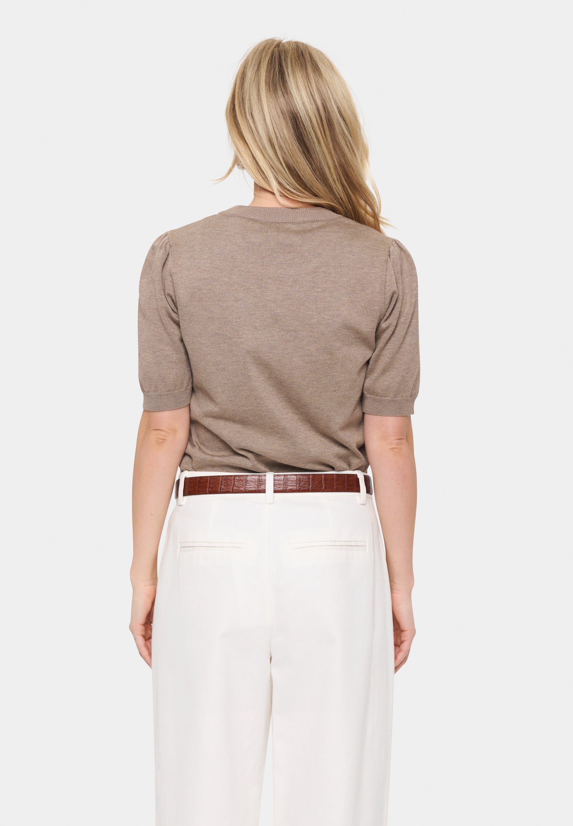 Saint Tropez MILASZ SS - T-shirt basique - mélange atmosphérique