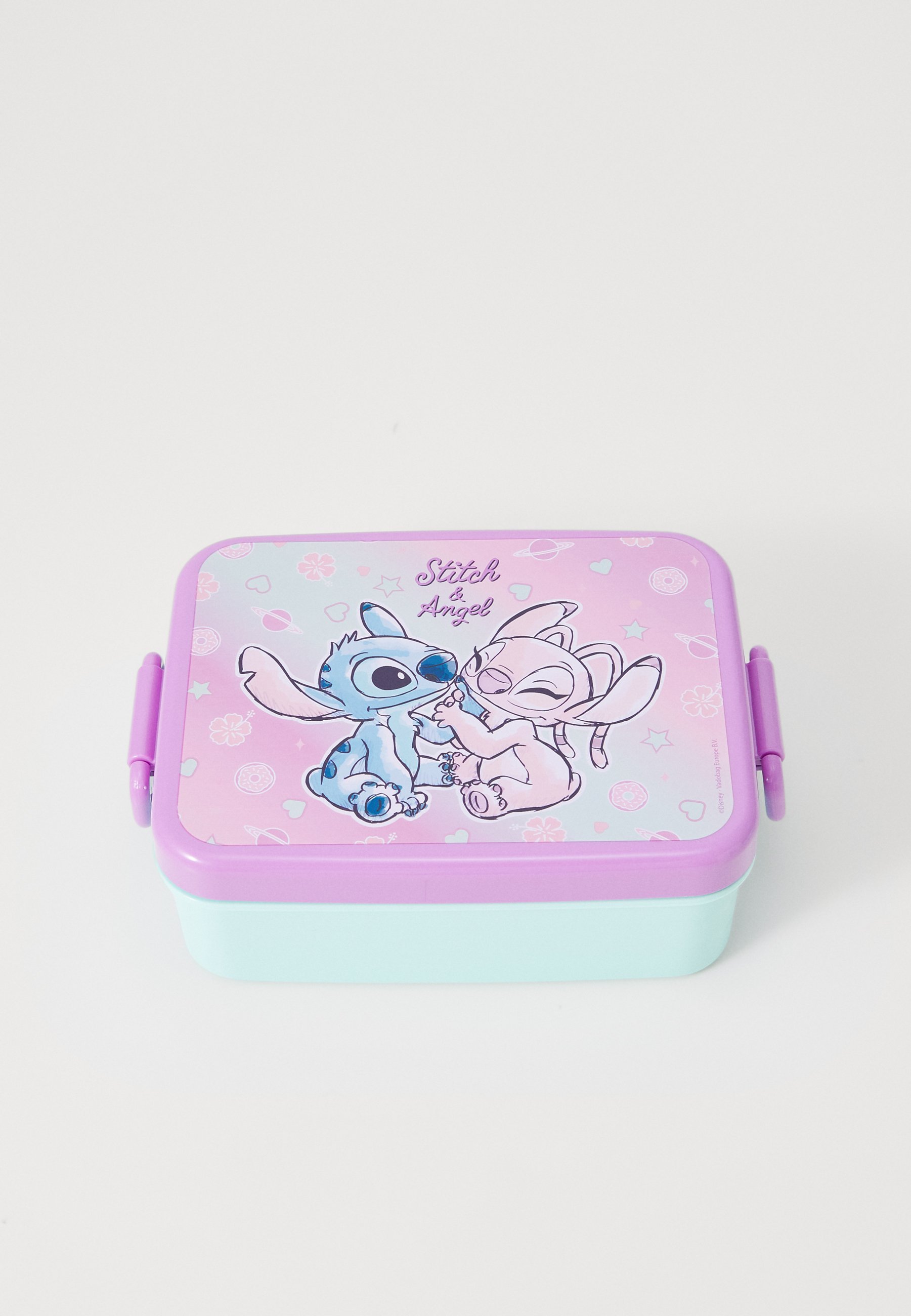 Conjunto de lancheira Kidzroom Stitch unissex - Lancheira - roxa
