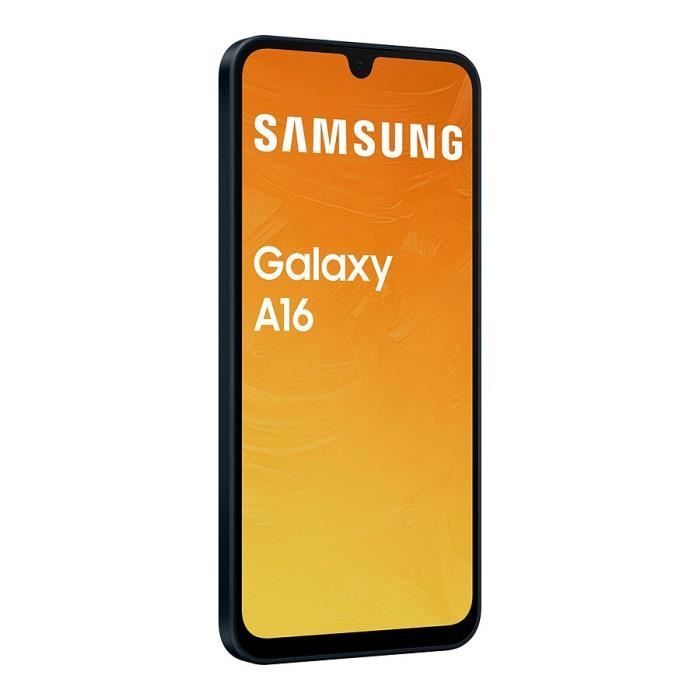 Smartphone SAMSUNG Galaxy A16 de 128 GB, color azul medianoche.