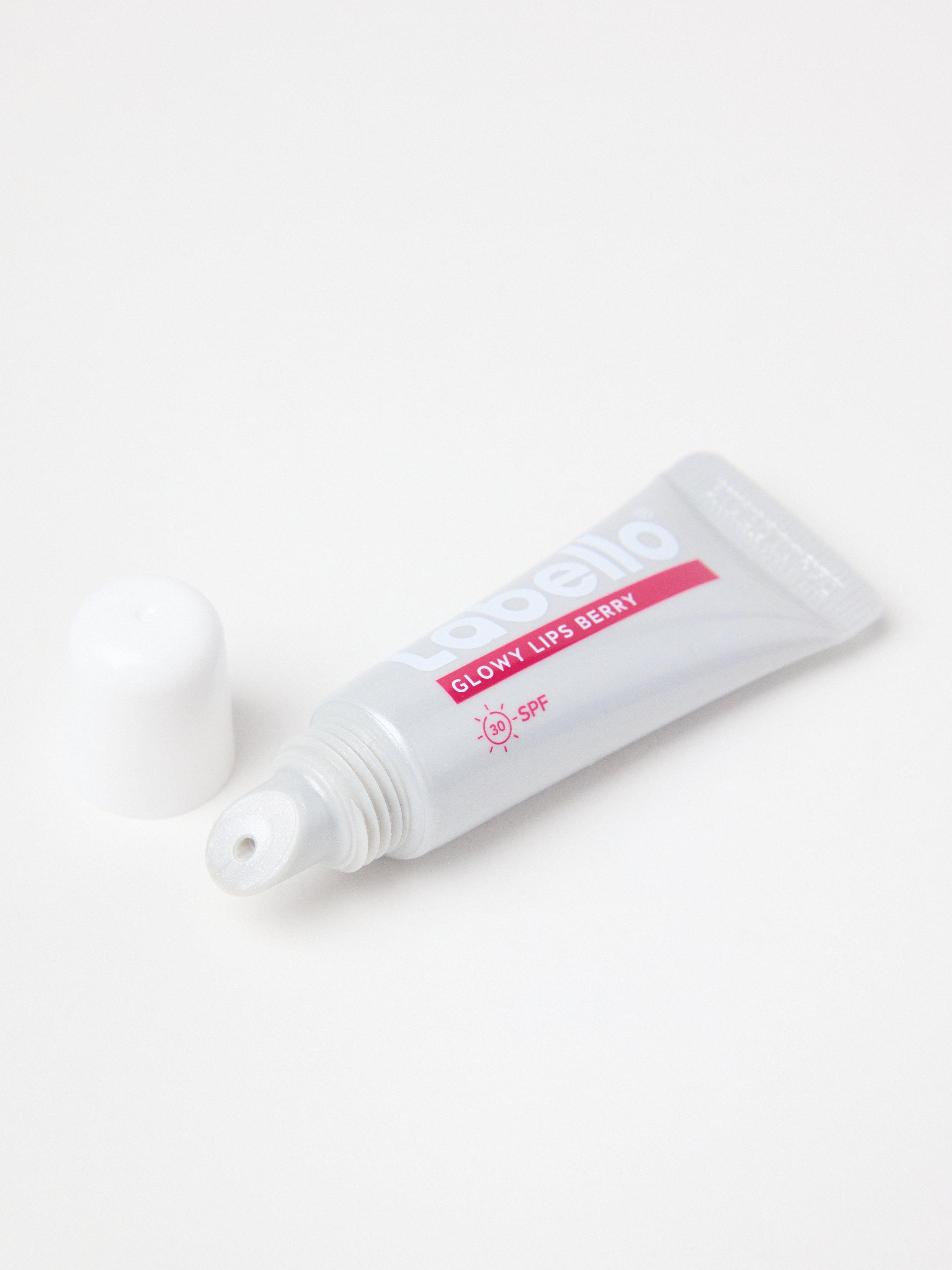 Labello Glowy Lips Berry TInted SPF30 No colour