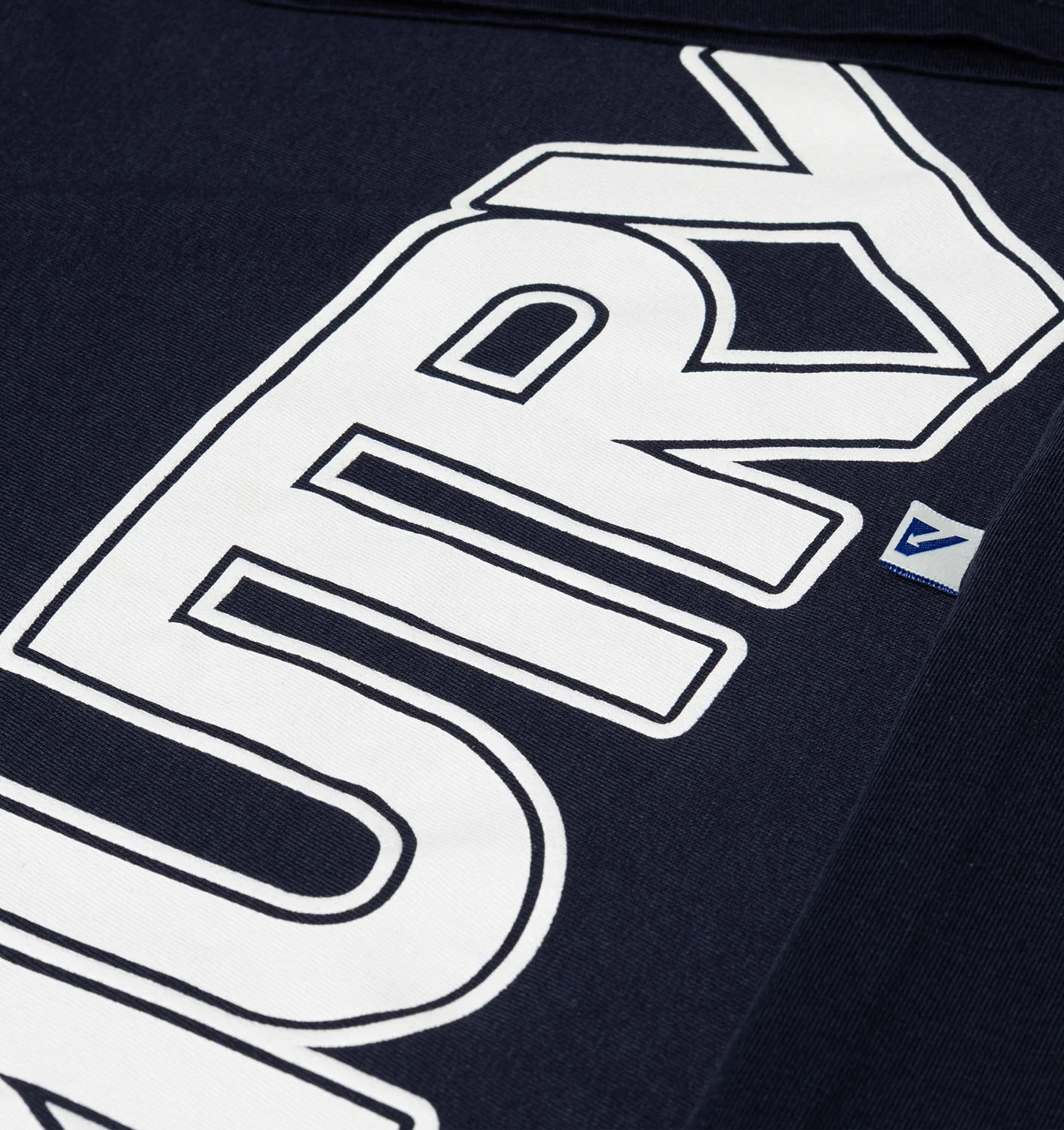 Tricou albastru din jersey de bumbac