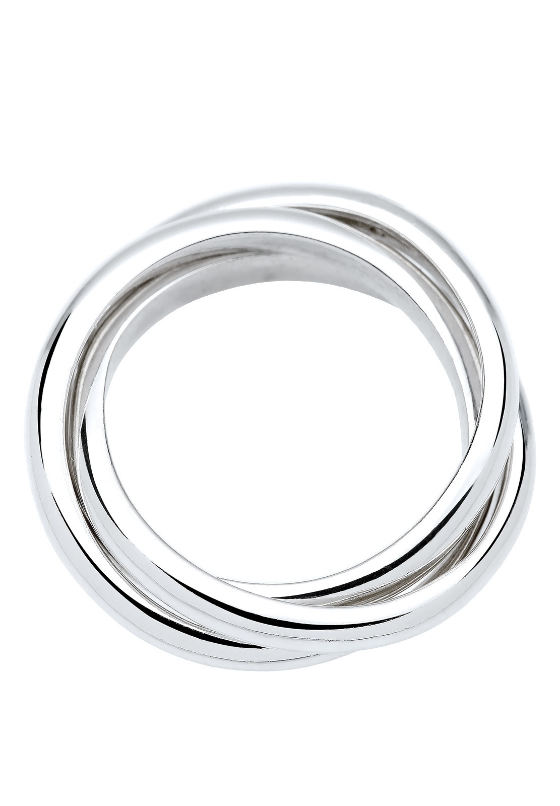 Elli Femmes Trio Enroulement Basique en Argent Sterling 925