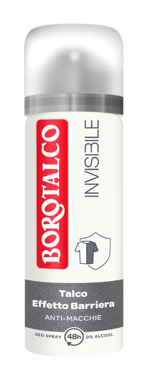 BOROTALCO Déodorant Borotalco Invisible Grey 50 ml Déodorant 48h