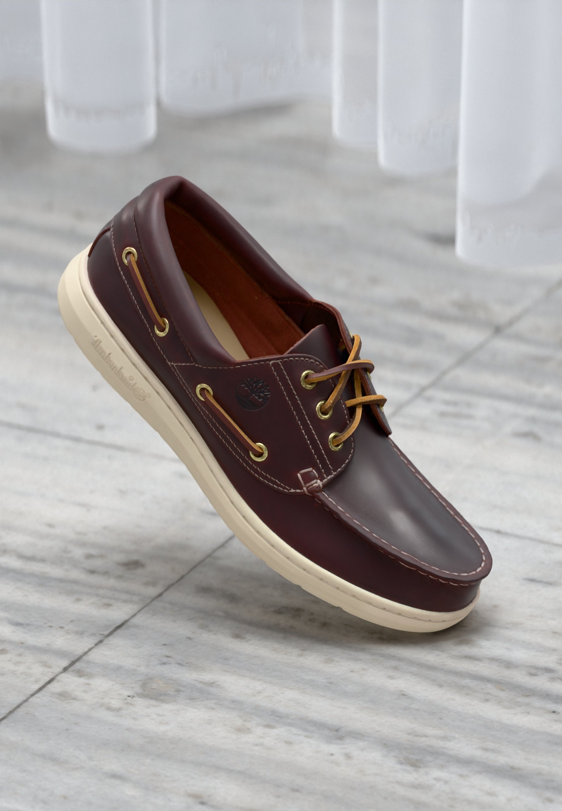 Timberland PIER - Bootschoenen - bordeauxrood