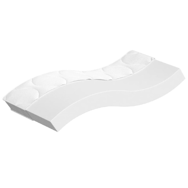 Materac Biały 80 x 200 cm Pianka vidaXL