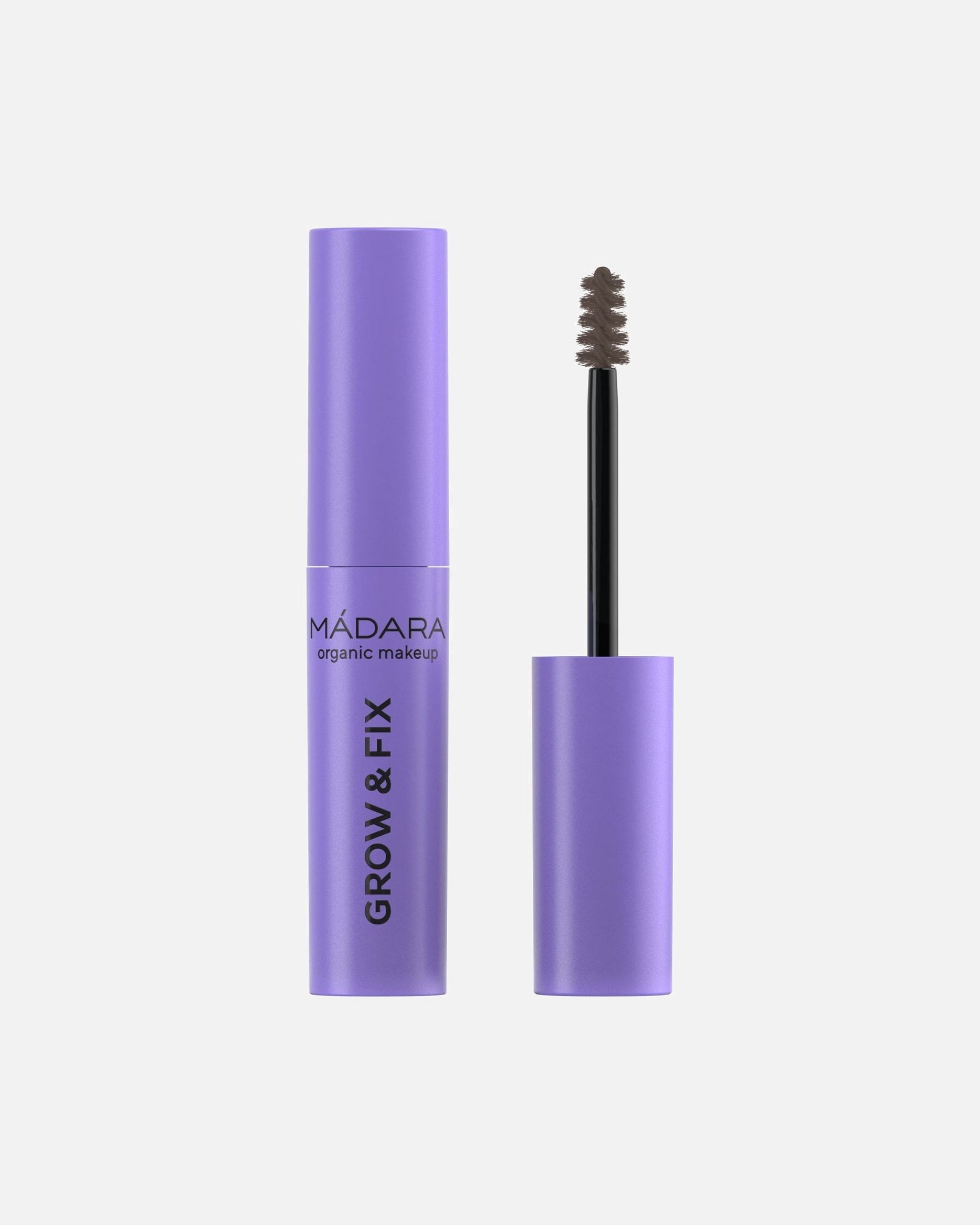 MÁDARA Gél na obočie Wax & Fix Tónovaný gél na obočie, č. 4 Tmavohnedá - 4,25 ml