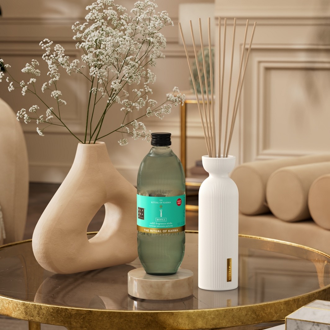 Rituals istabas aromāts “The Ritual of Karma” difuzora kociņi – 70 ml
