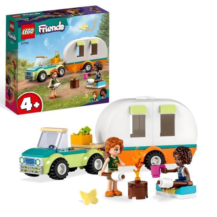 LEGO® Friends 41726 Vacanza in roulotte, camper giocattolo con auto, bambini dai 4 anni in su