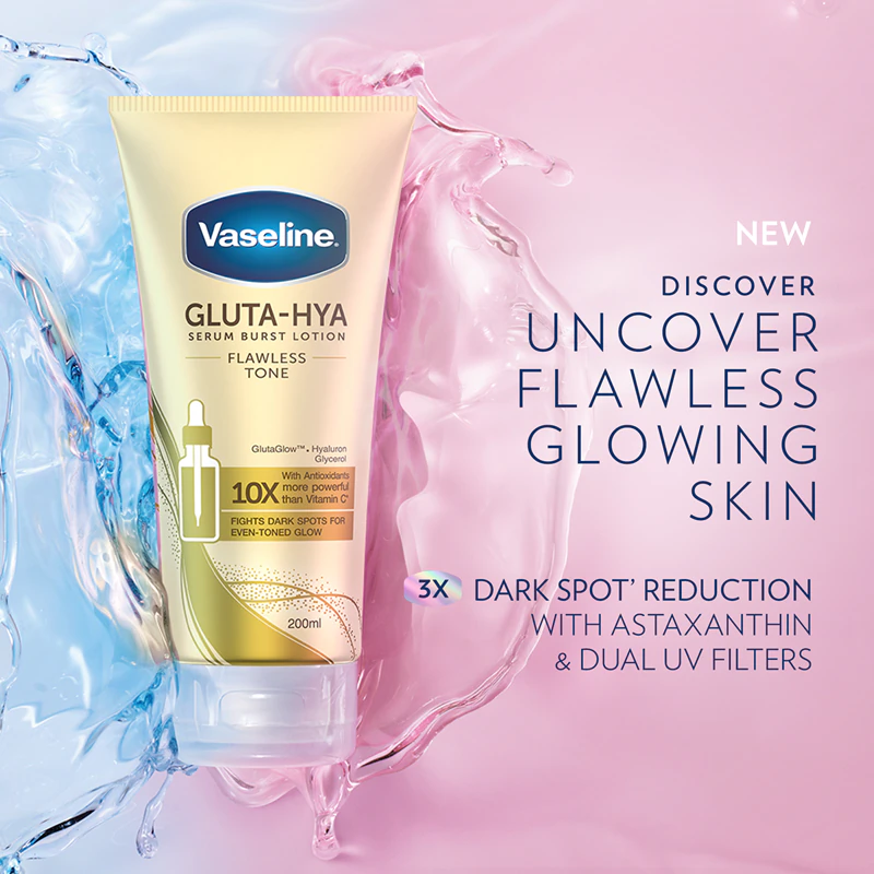 Sérum Corporal Vaseline Gluta-Hya Flawless Tone