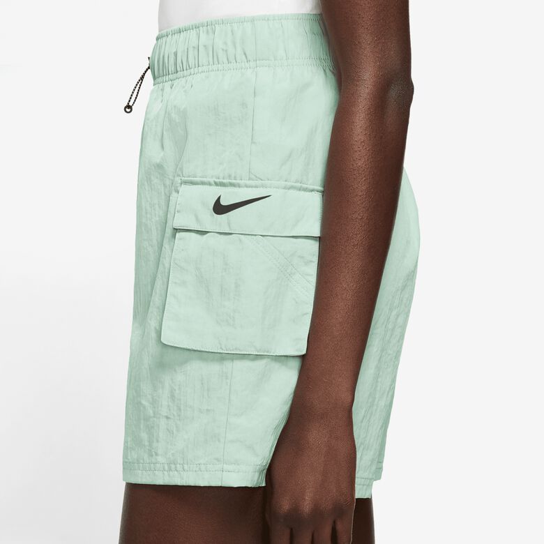 Abbigliamento sportivo Essential Damen-Webshorts mit hohem Bund