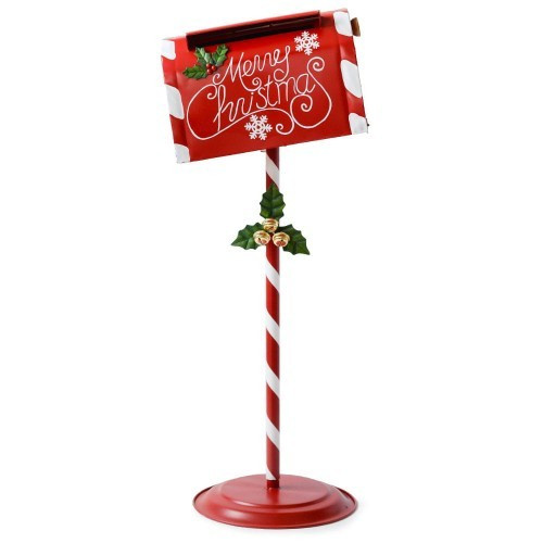 Skrzynka na listy świąteczna Merry Christmas 89 cm