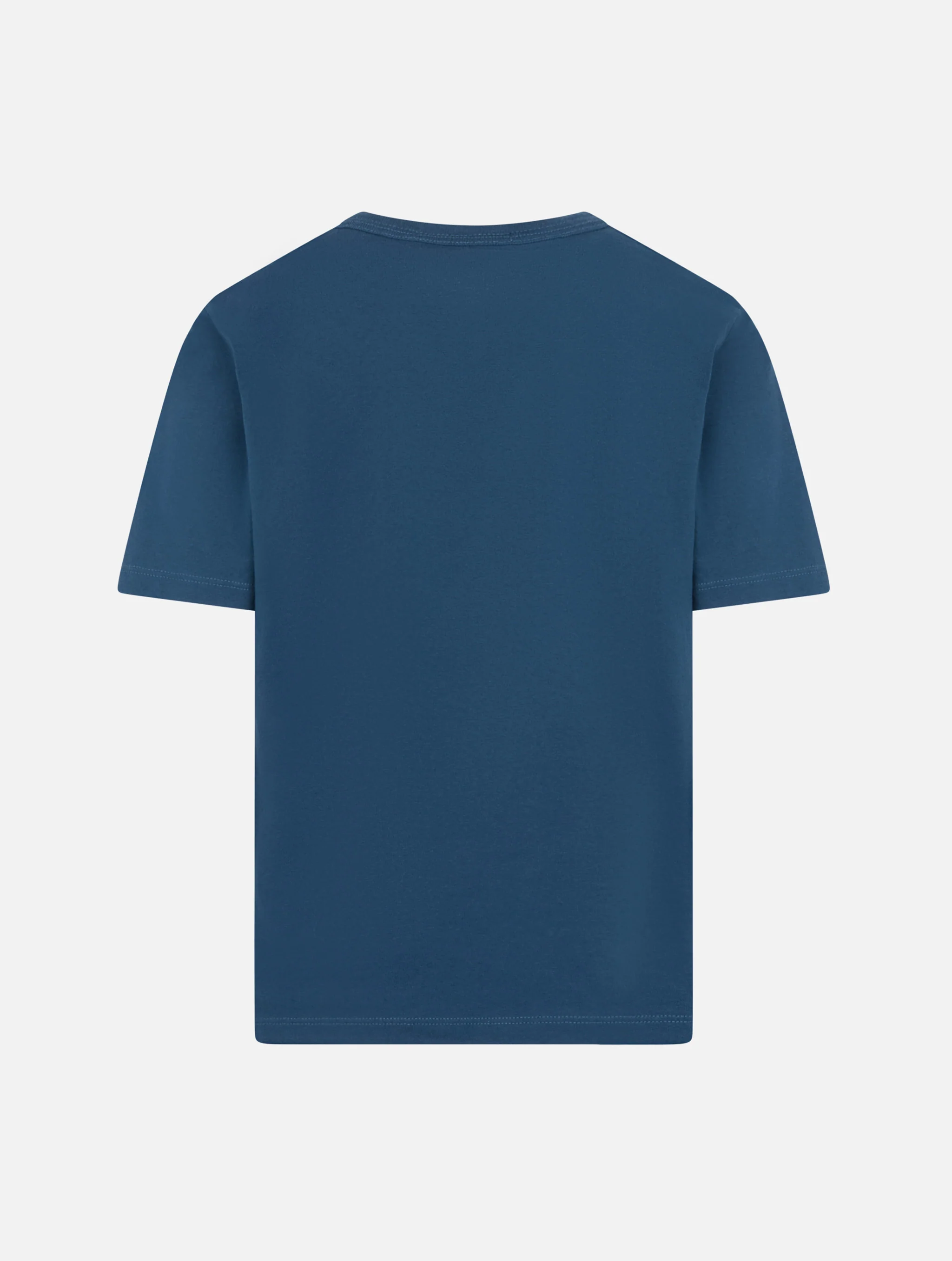 Dover jongens T-shirt van marineblauw katoenjersey met St. B-borduurwerk
