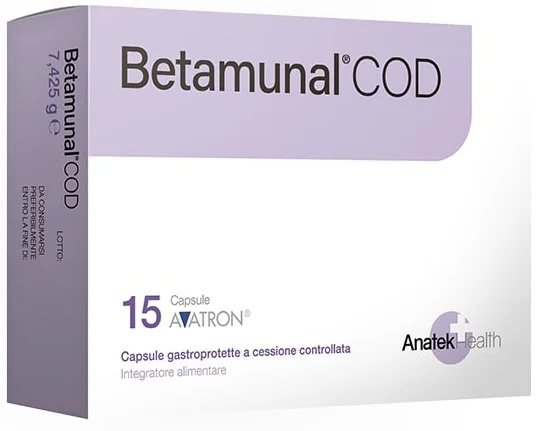 BETAMUNAL Betamunal Cod 15 capsules