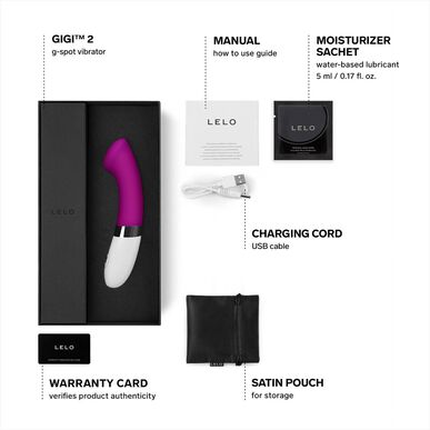 Lelo Gigi 2 Deep Rose Vibrator 1 kpl 1 kpl