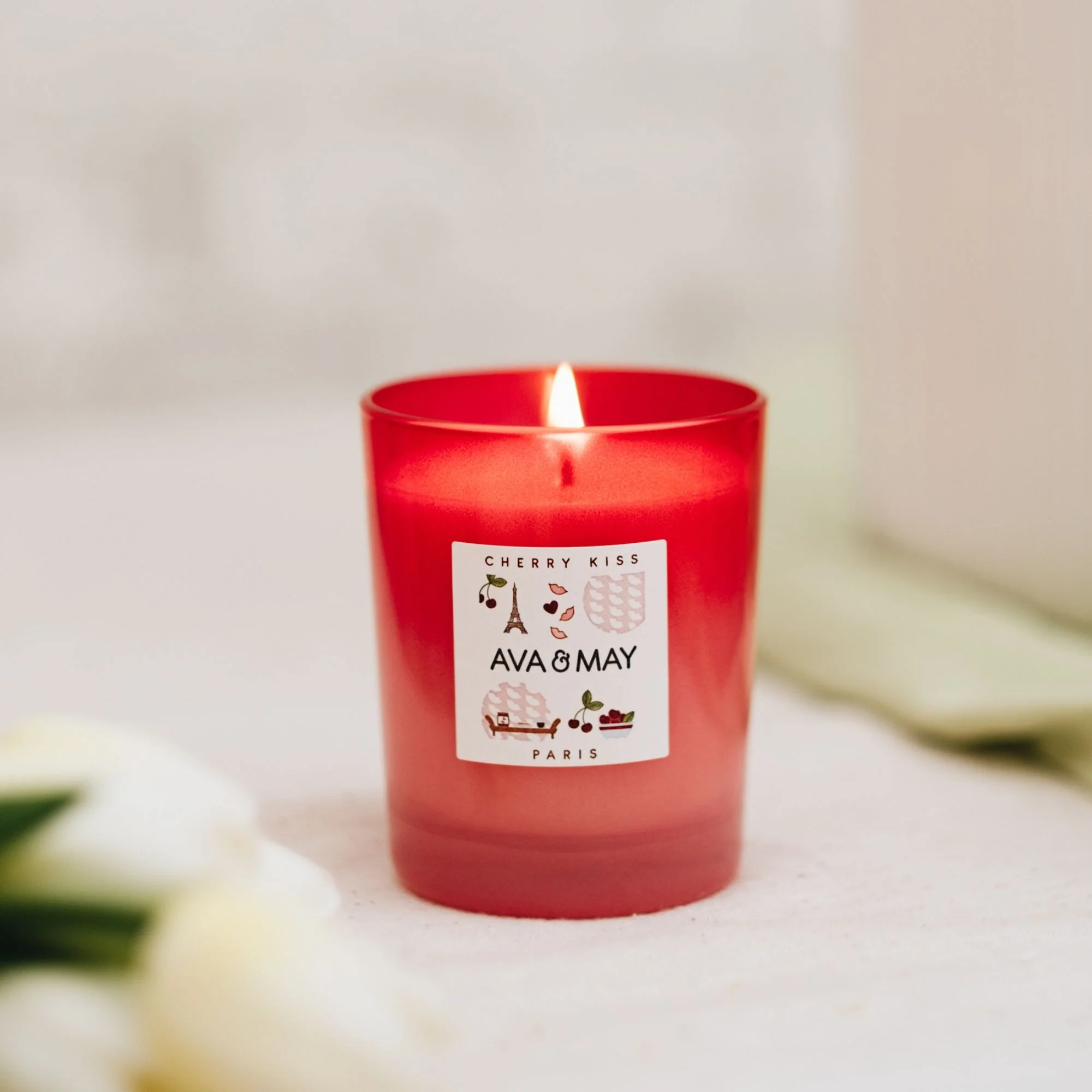 Candele Cherry Kiss - Candela Profumata