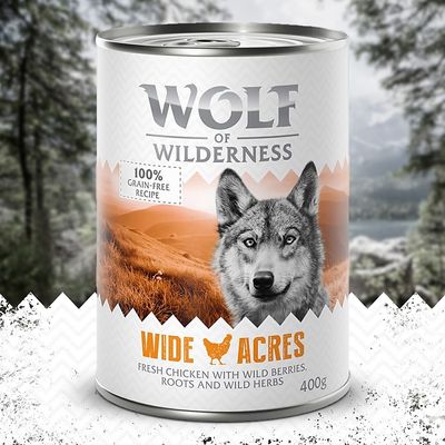 Wolf of Wilderness Adult Classic 6 x 400g