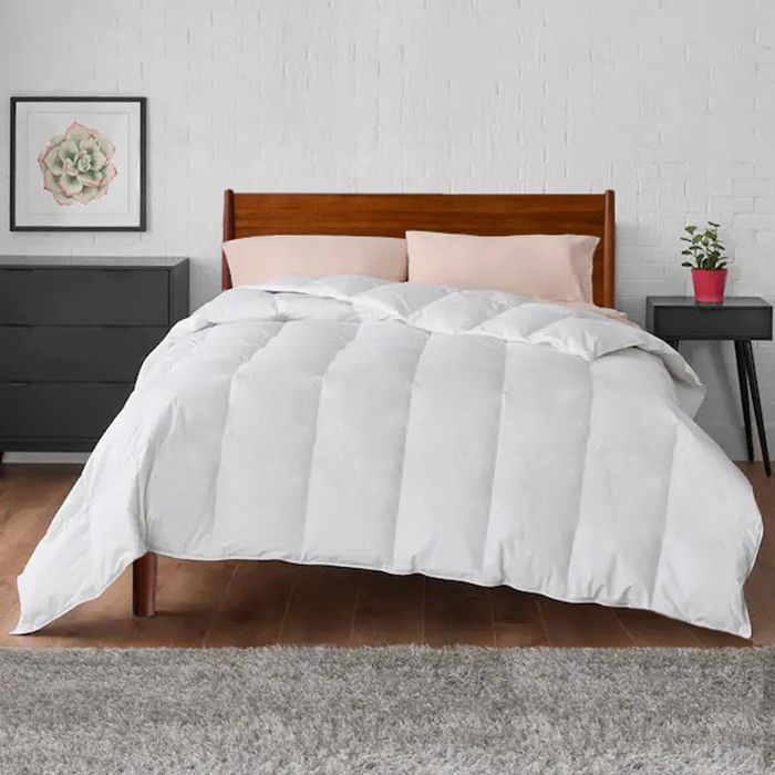 ALPES BLANC - Couette été Éco 200 g/m² 240x220 cm - Enveloppe 100% coton bio - Respirante, légère et durable – Fabriquée en France