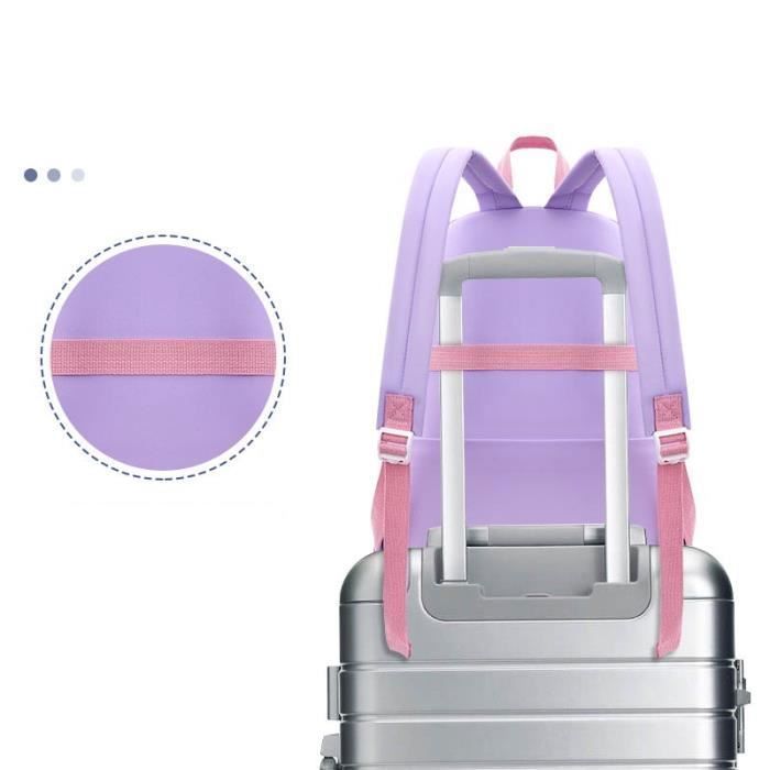 Mochila escolar infantil, impermeable, para primaria, universidad o instituto - Talla L - Azul