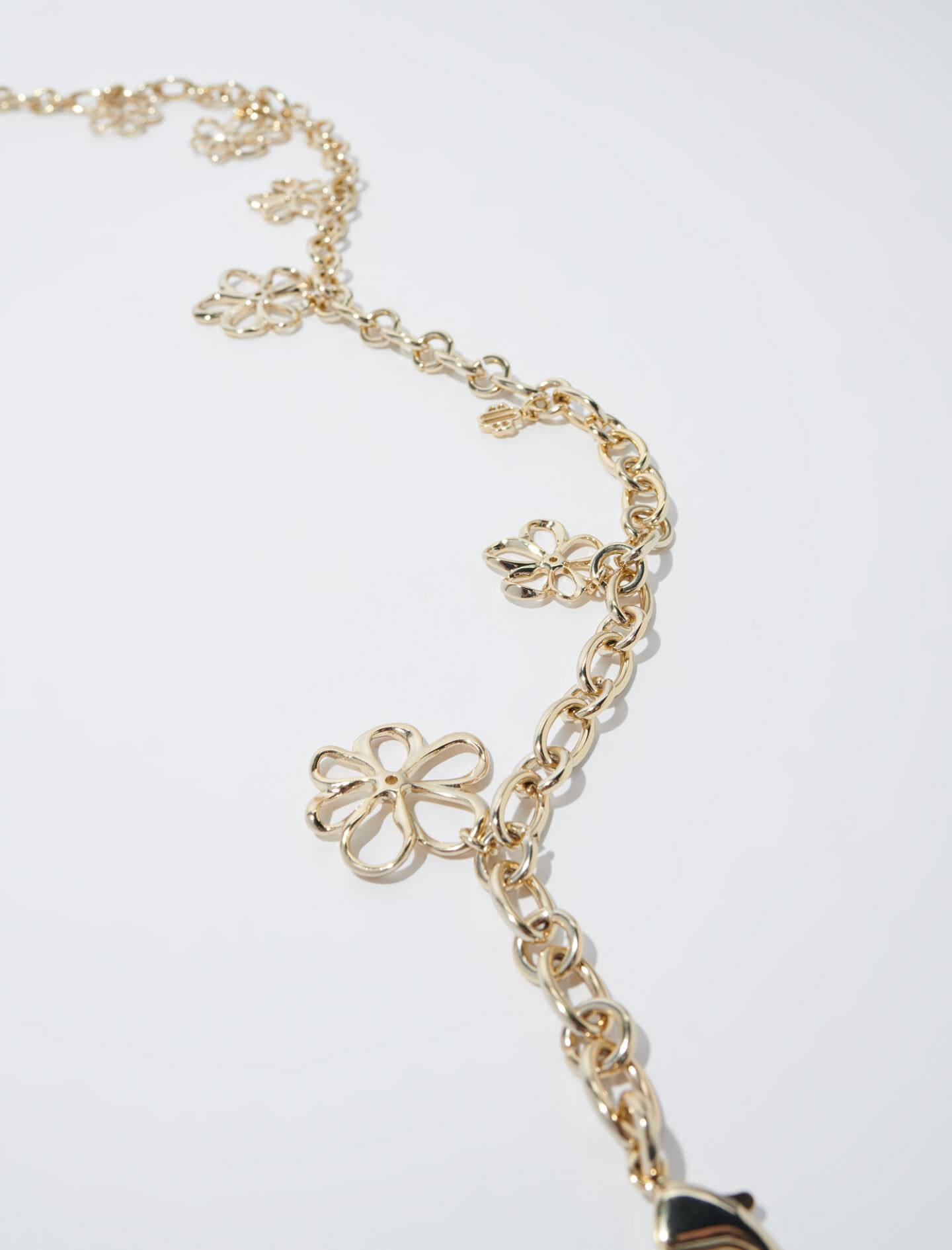 Kettingriem met bloemen - of
