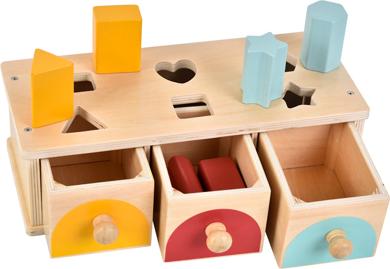 Caixa de Classificação de Formas 2Kids Toys - Brinquedo Educativo