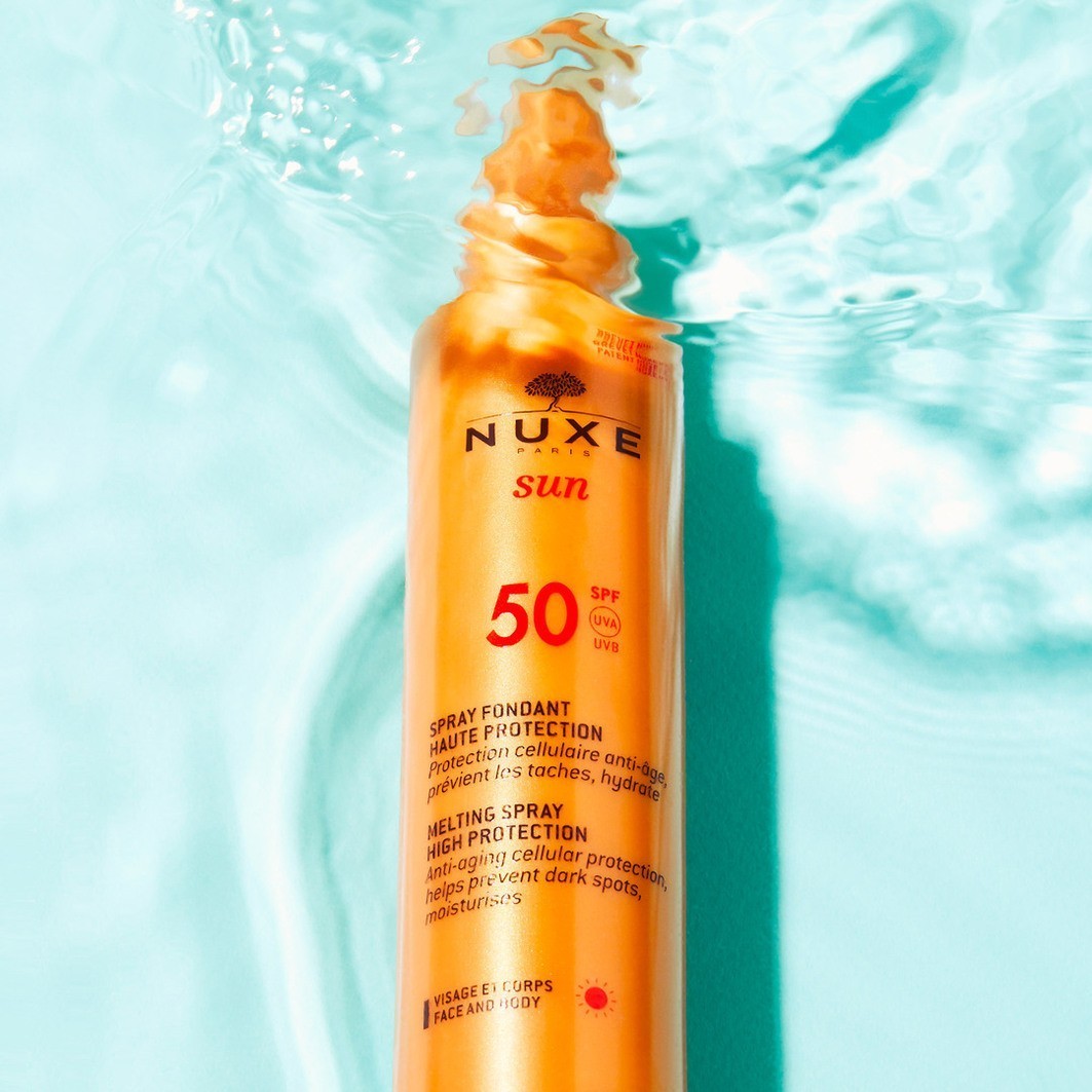 NUXE Sun sprej, sprej za sunčanje s visokim faktorom zaštite od sunca 50 - 150 ml